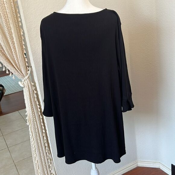 Liz Claiborne V-Neck Sweater Top - Size XXL - Picture 2 of 6